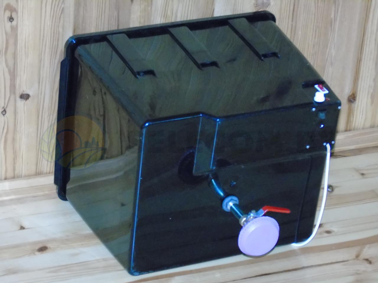 Электроводонагреватель ЭВБО-55 ЭлБЭТ  с металлическим шаровым краном (уровень воды) 0