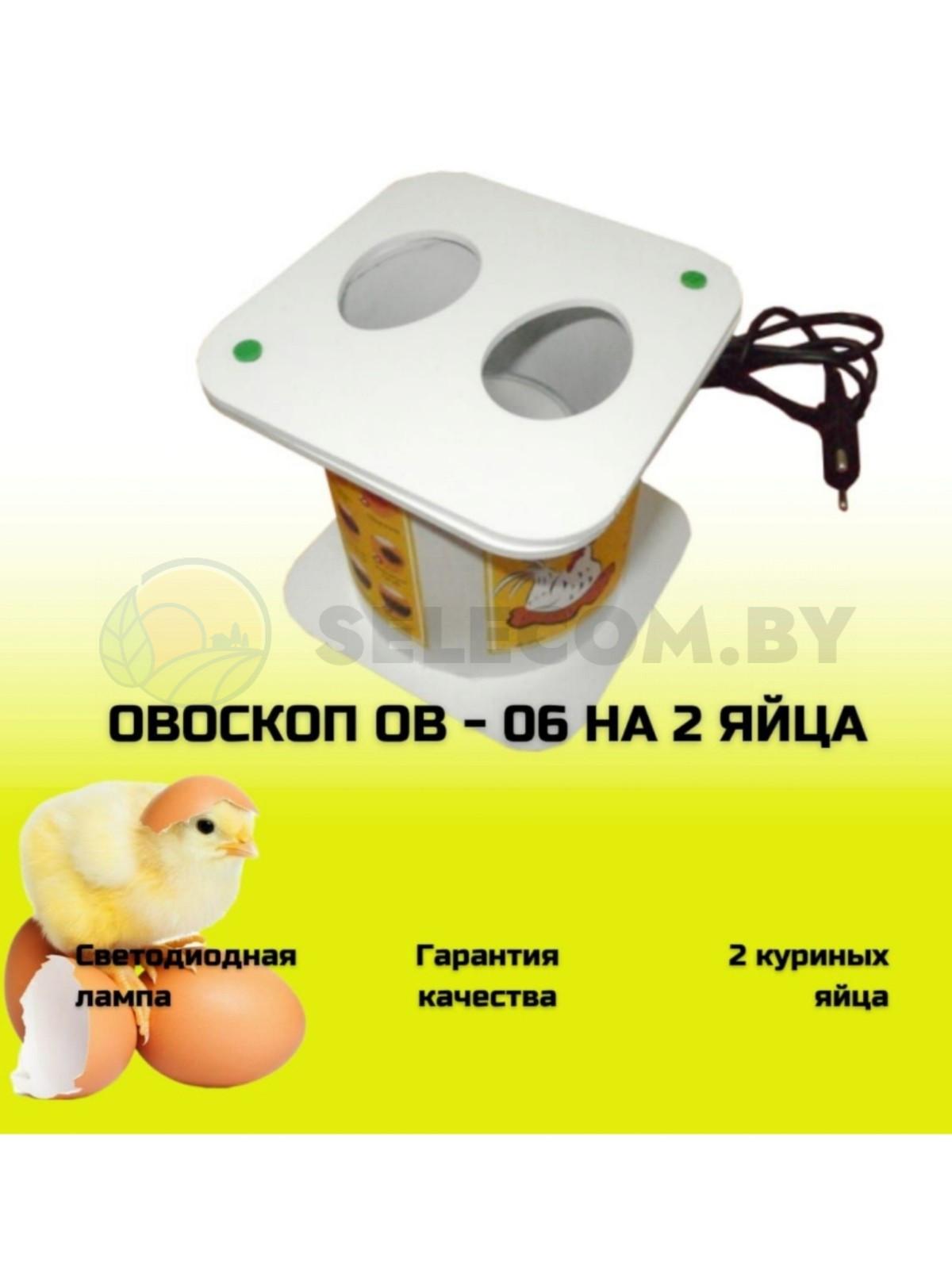 Овоскоп ОВ-6 на 2 куриных яйца