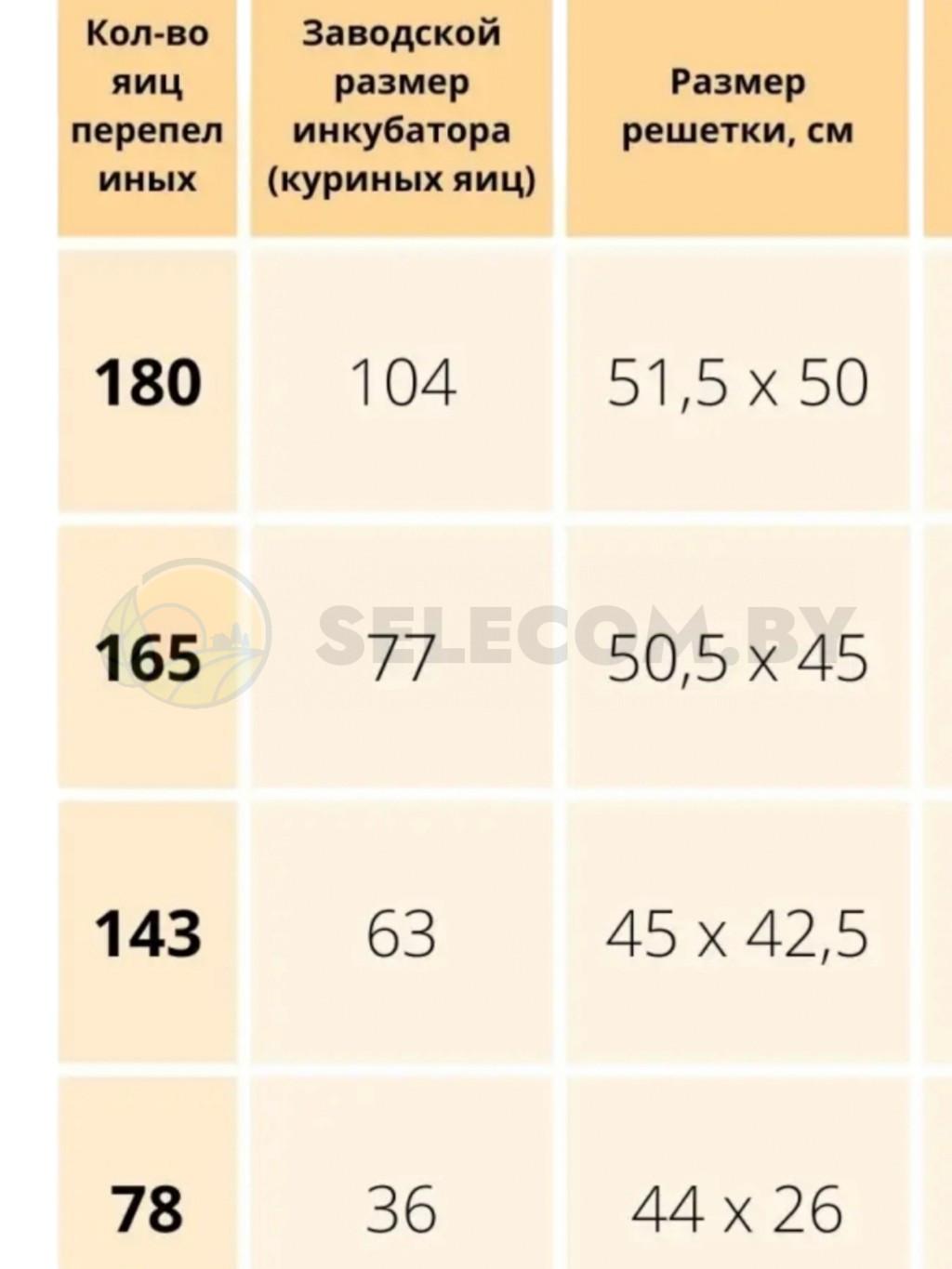 Инкубатор Несушка-104-ЭА+12В н/н 64Г 6