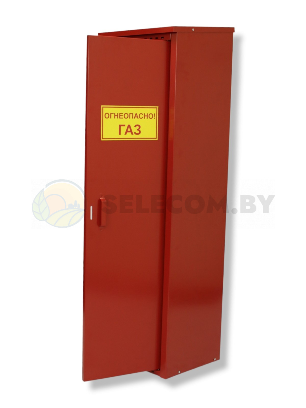 Шкаф для газовых баллонов (красный, 1*50 л.) 17