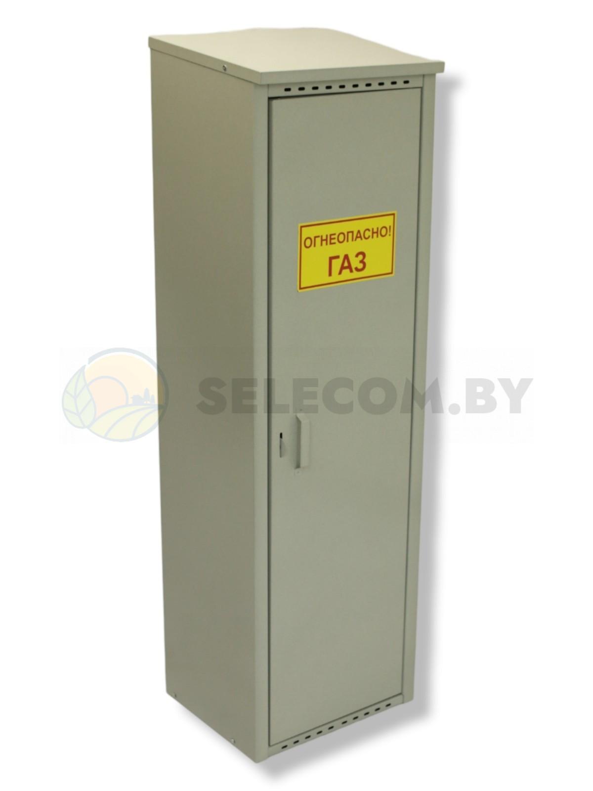 Шкаф для газовых баллонов (серый, 1*50 л.) 13