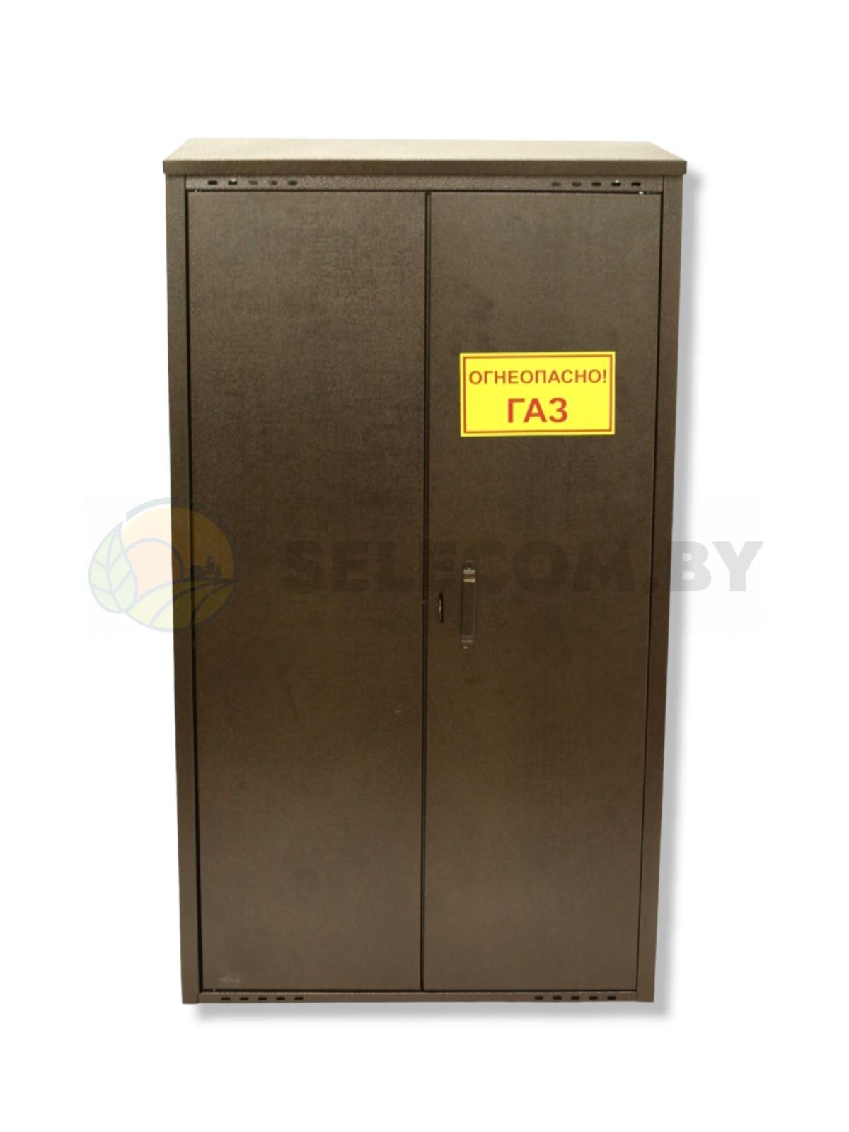 Шкаф для газовых баллонов (античный, 2*50 л.) 7