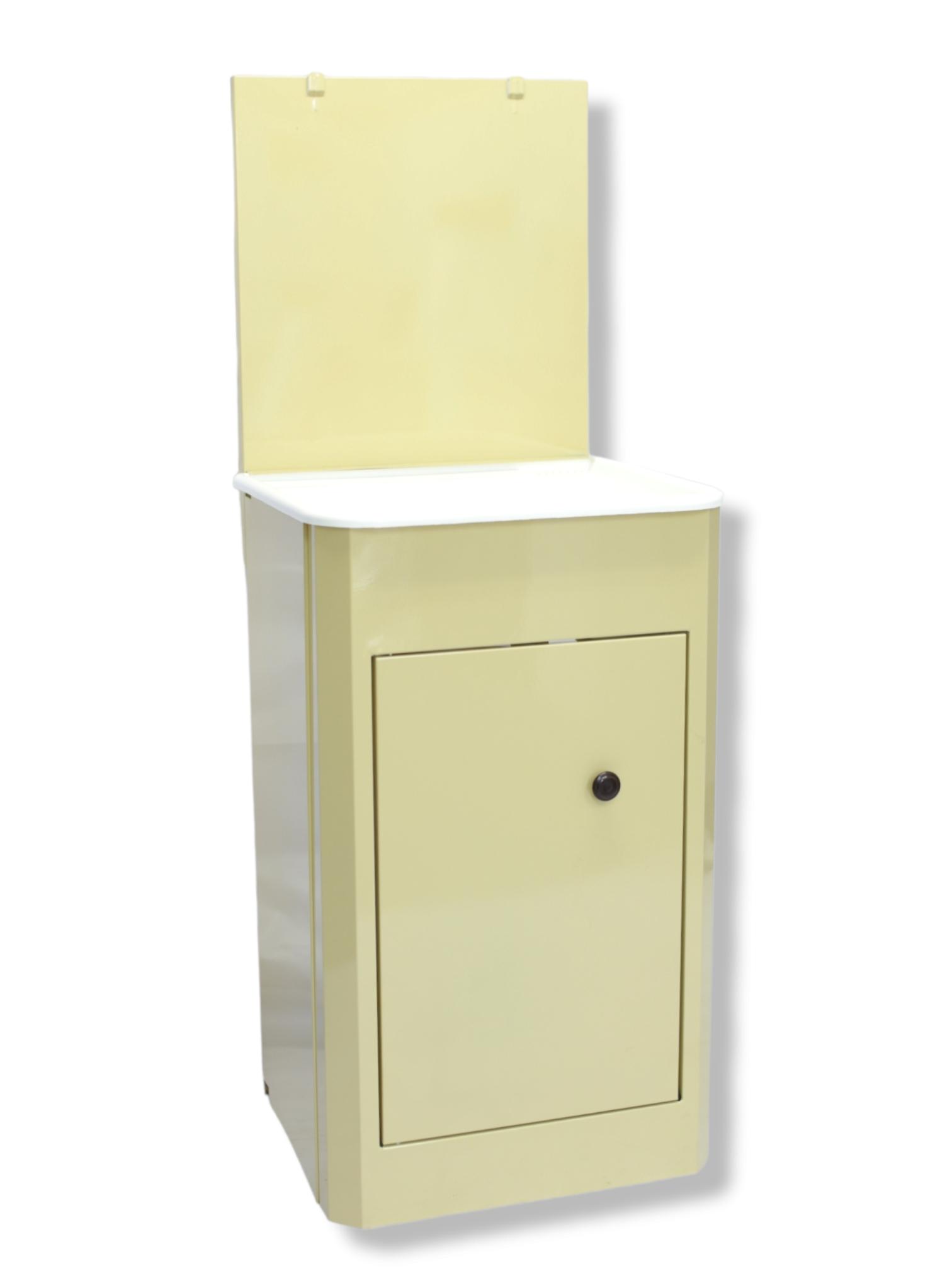 Тумба умывальника «Дачный» (бежевый) мойка пластик