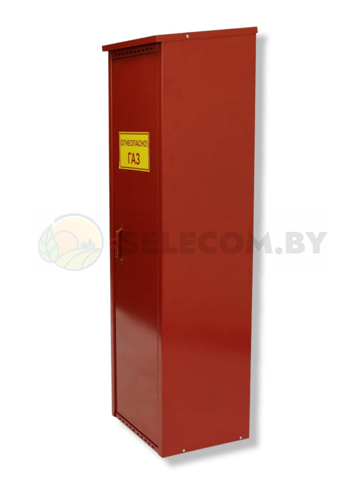 Шкаф для газовых баллонов (красный, 1*50 л.) высота 1,4 м. 20