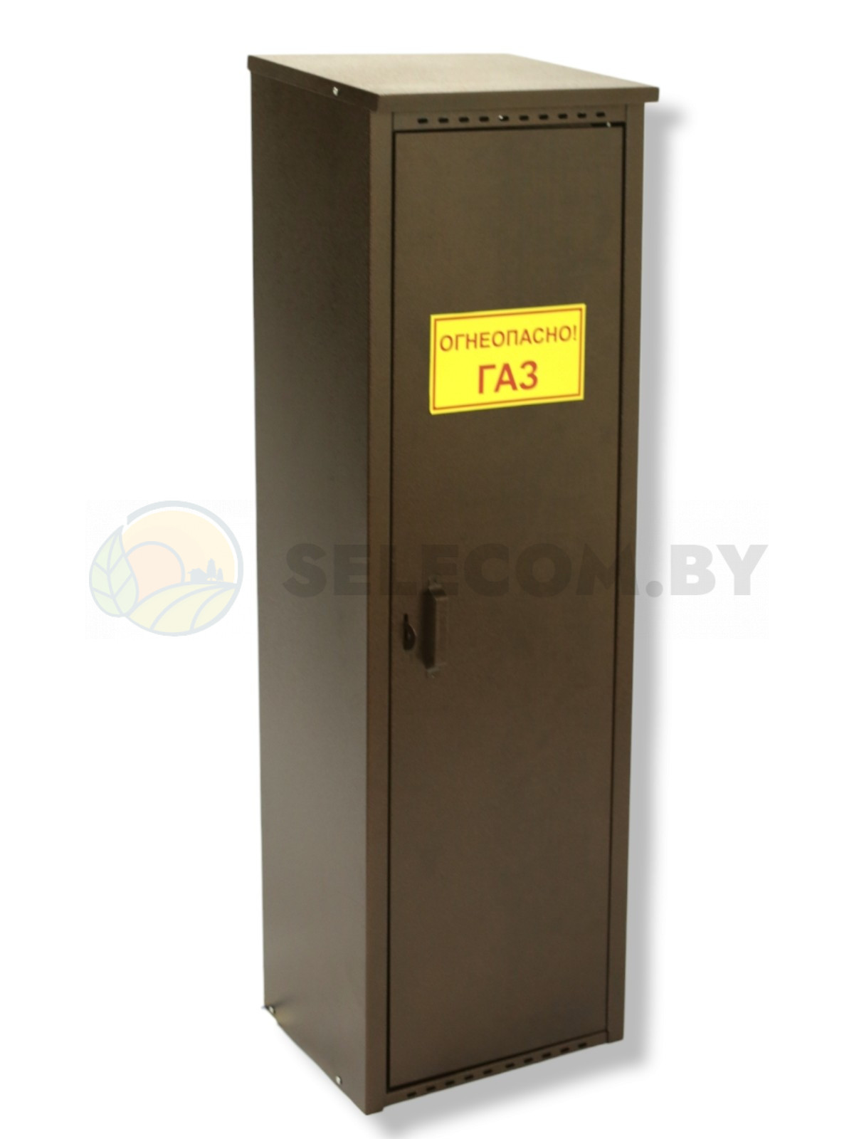 Шкаф для газовых баллонов (античный, 1*50 л.) высота 1,4 м. 16
