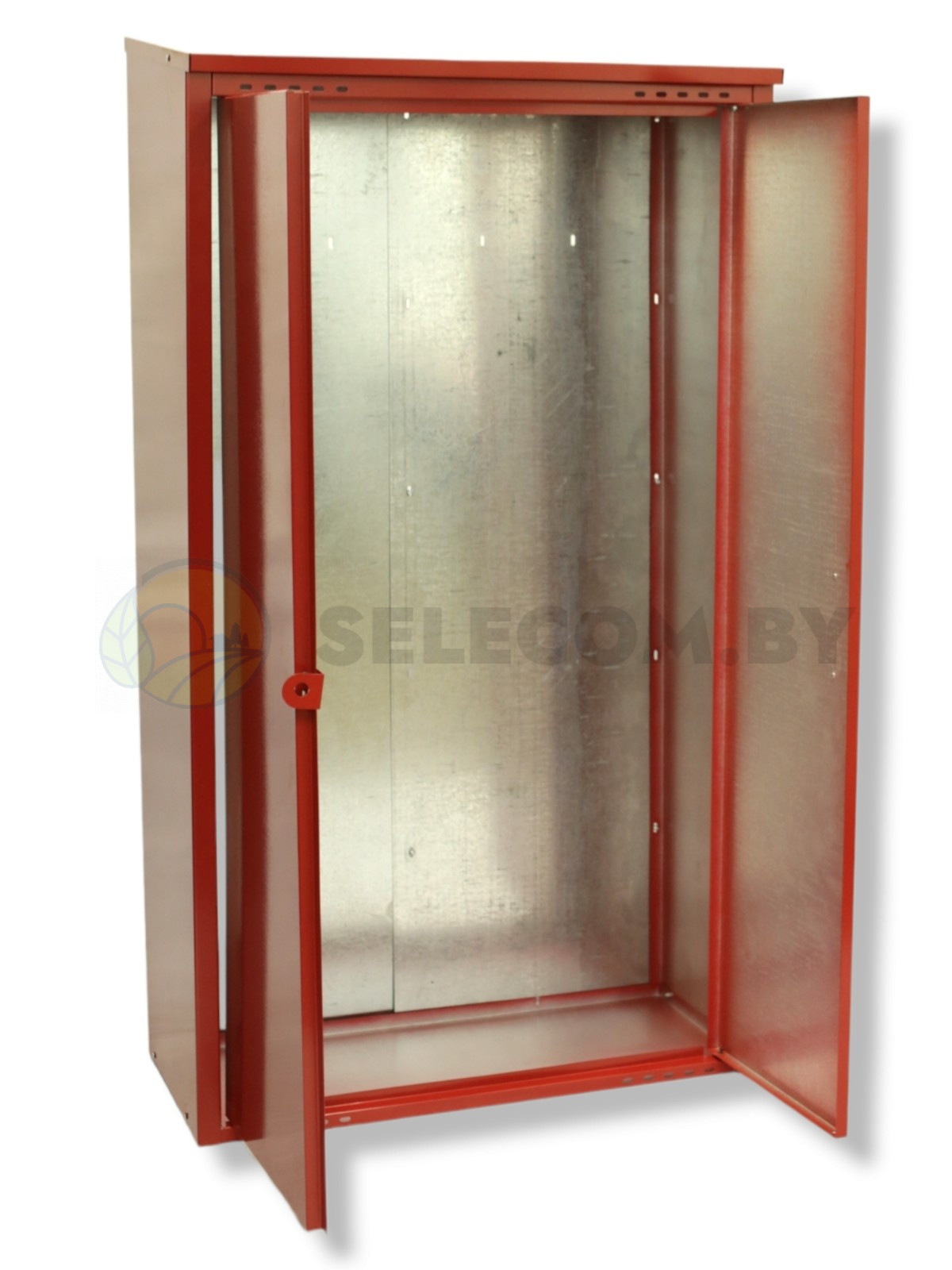 Шкаф для газовых баллонов (красный, 2*50 л.) высота 1,4 м. 19