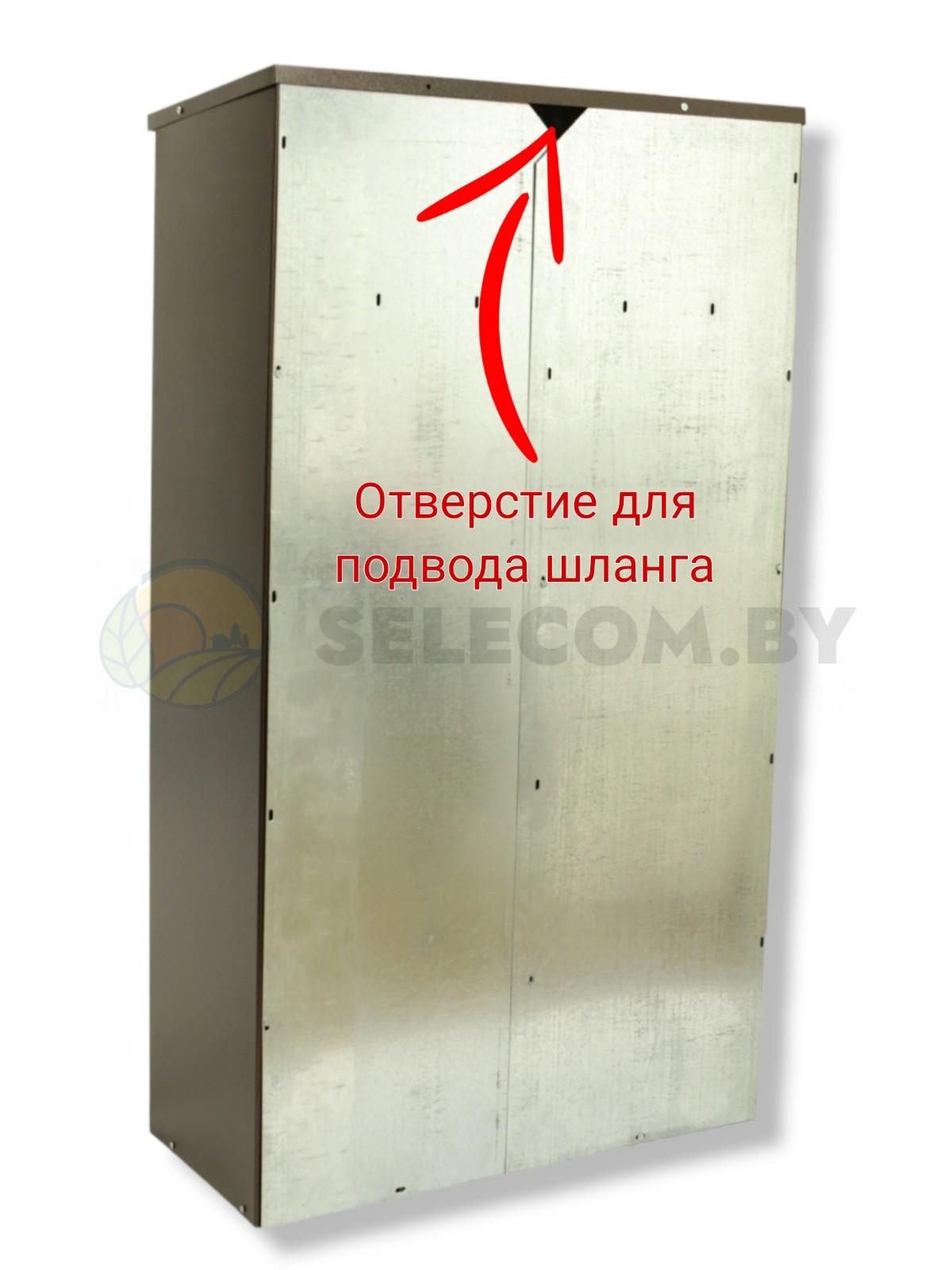 Шкаф для газовых баллонов (античный, 2*50 л.) высота 1,4 м. 2