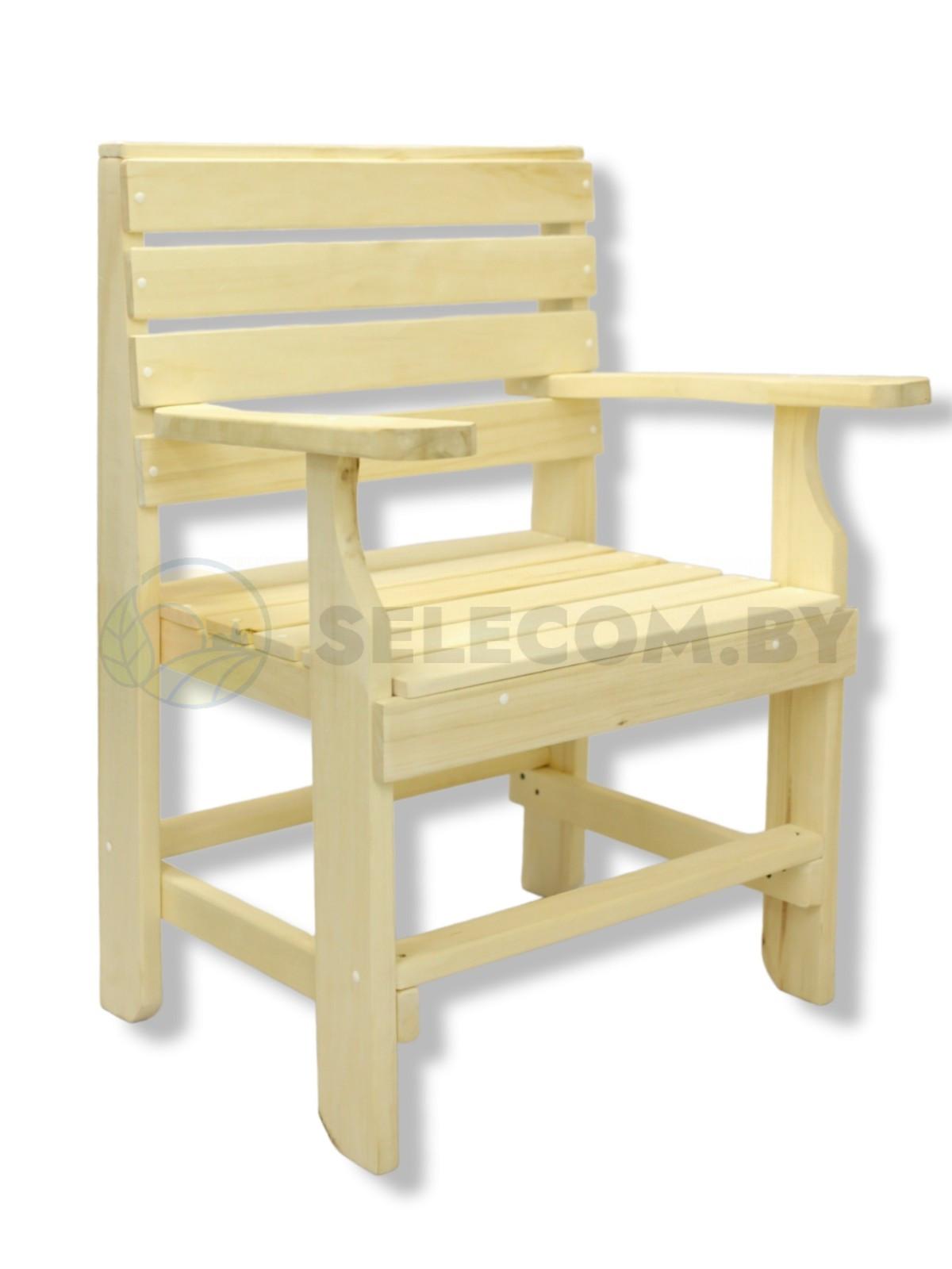 Стул-кресло простое (Осина) 22