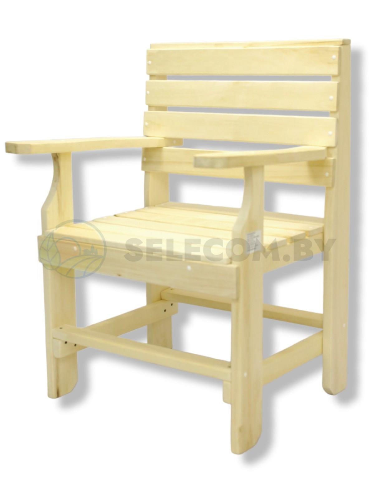Стул-кресло простое (Осина) 3