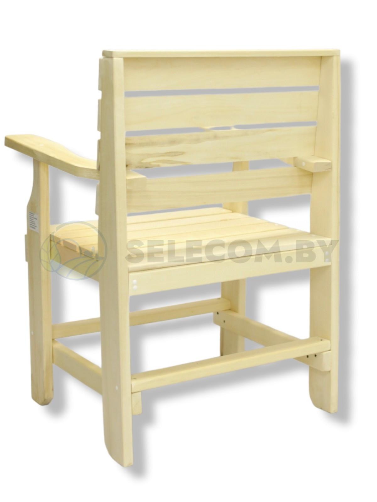 Стул-кресло простое (Осина) 4