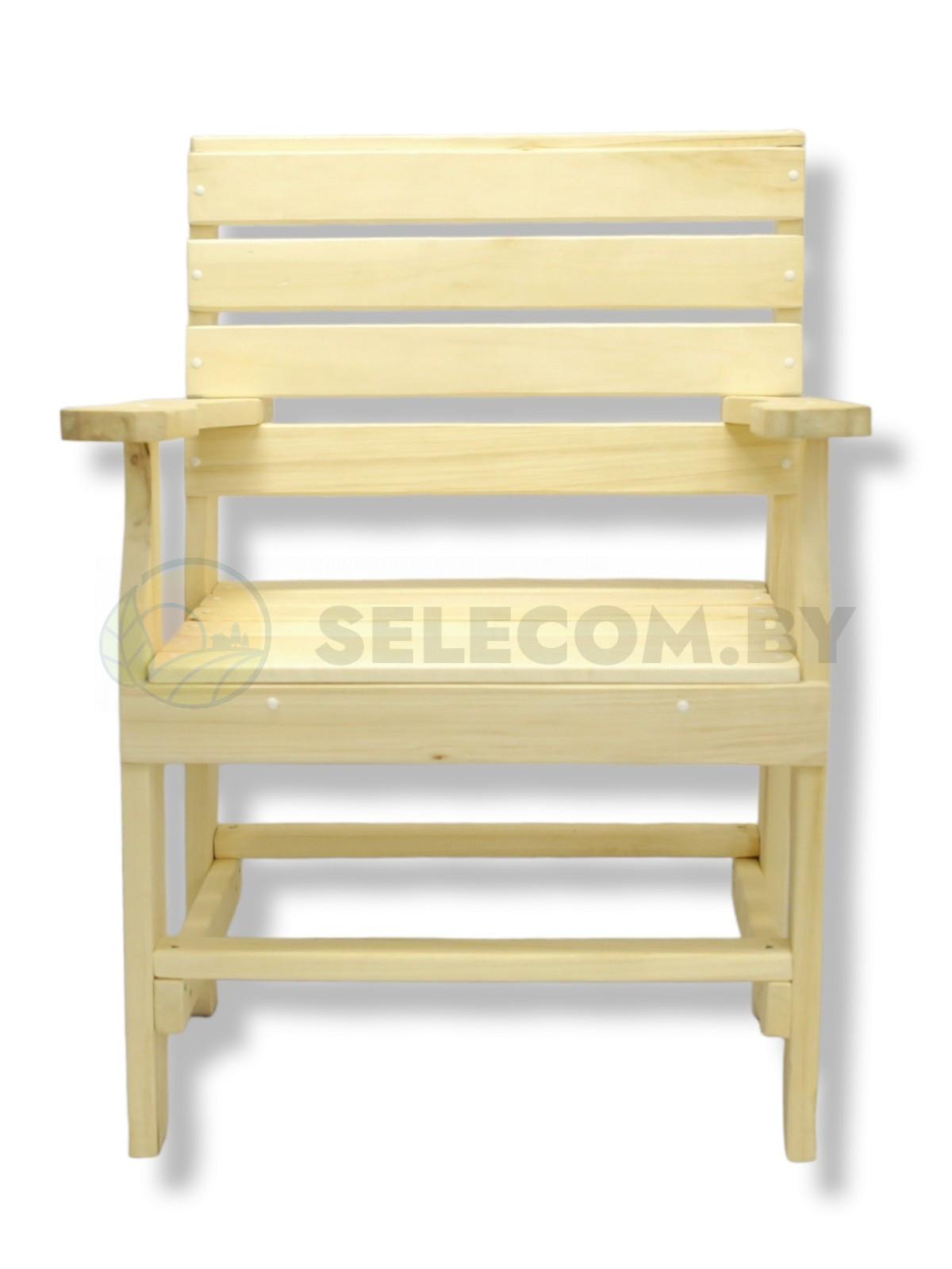 Стул-кресло простое (Осина) 25