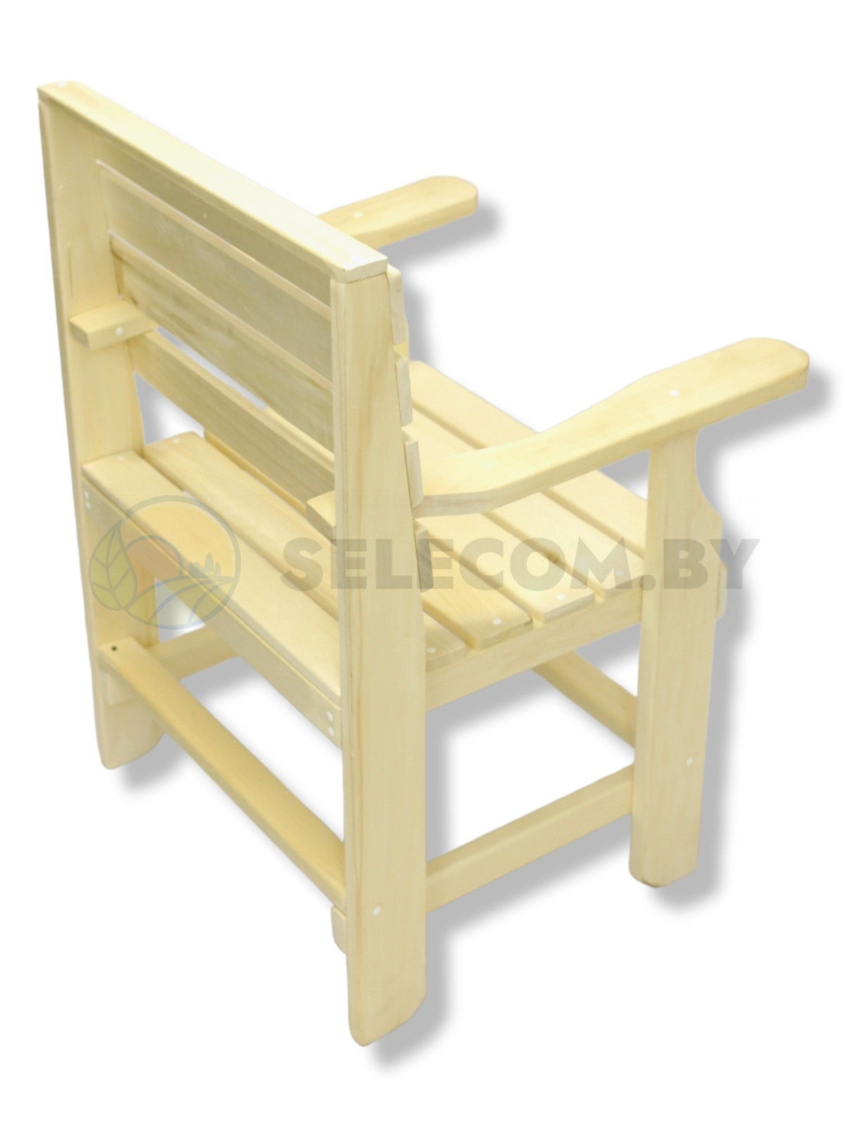 Стул-кресло простое (Осина) 12