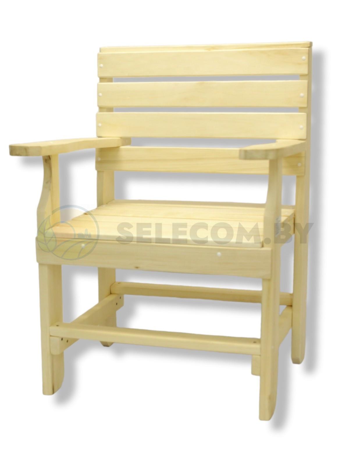Стул-кресло простое (Осина) 15