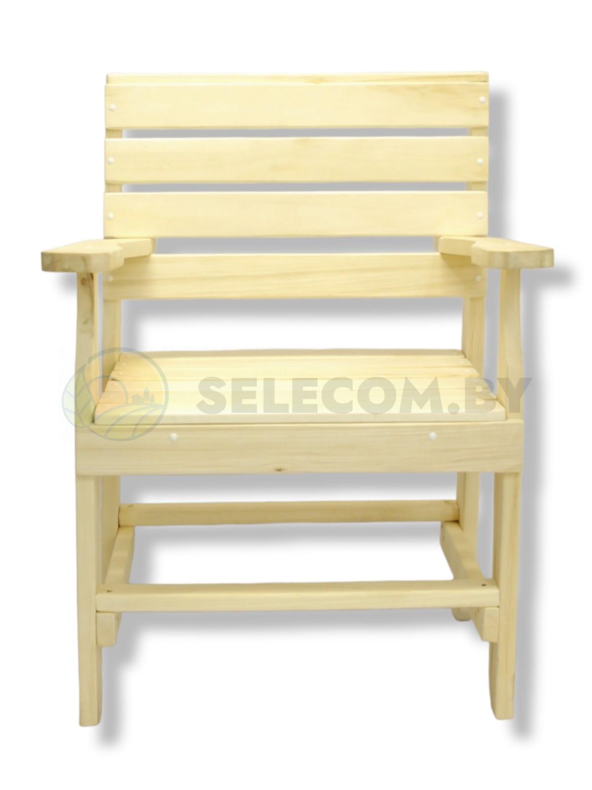 Стул-кресло простое (Осина) 7