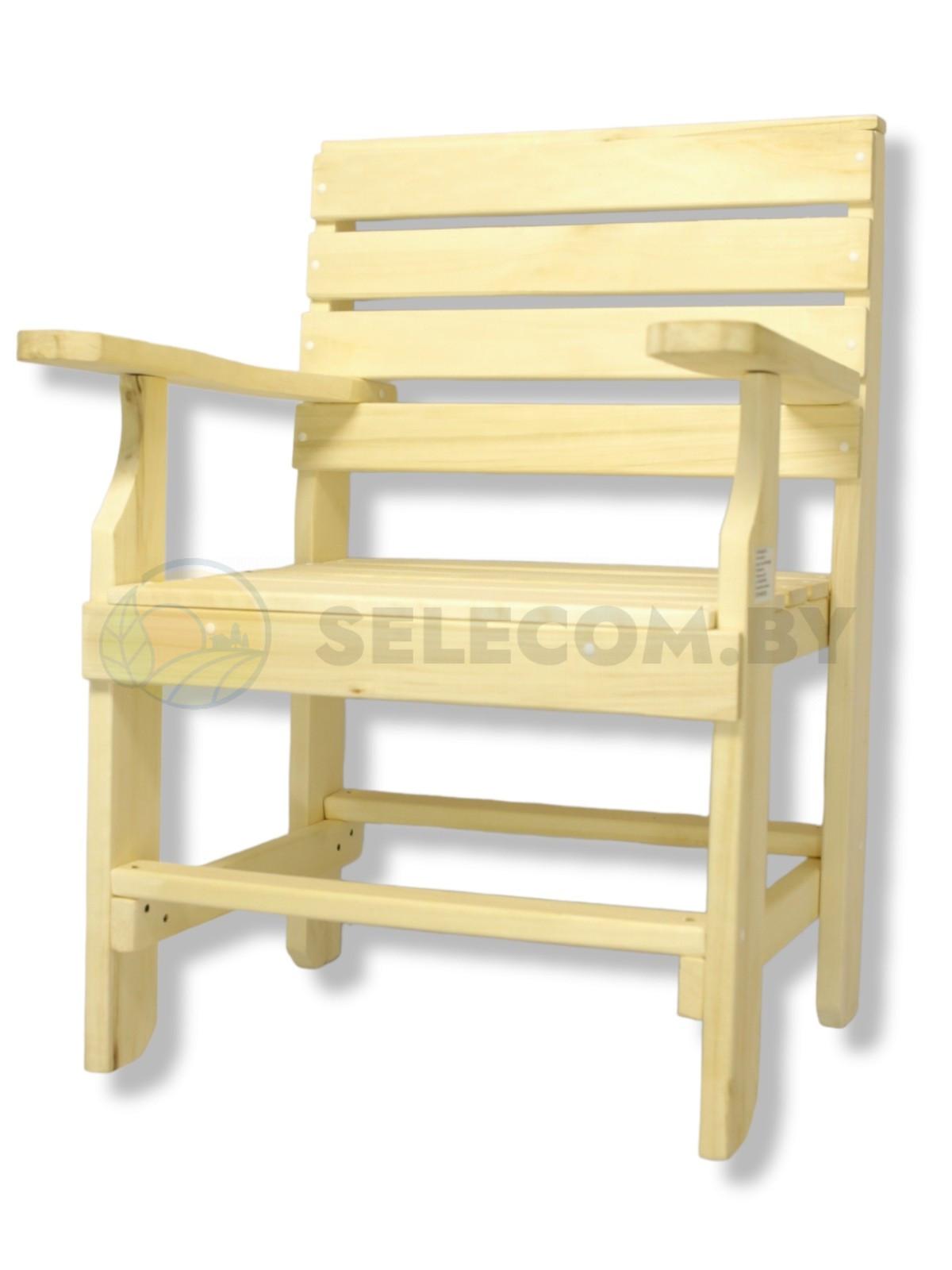Стул-кресло простое (Осина) 5