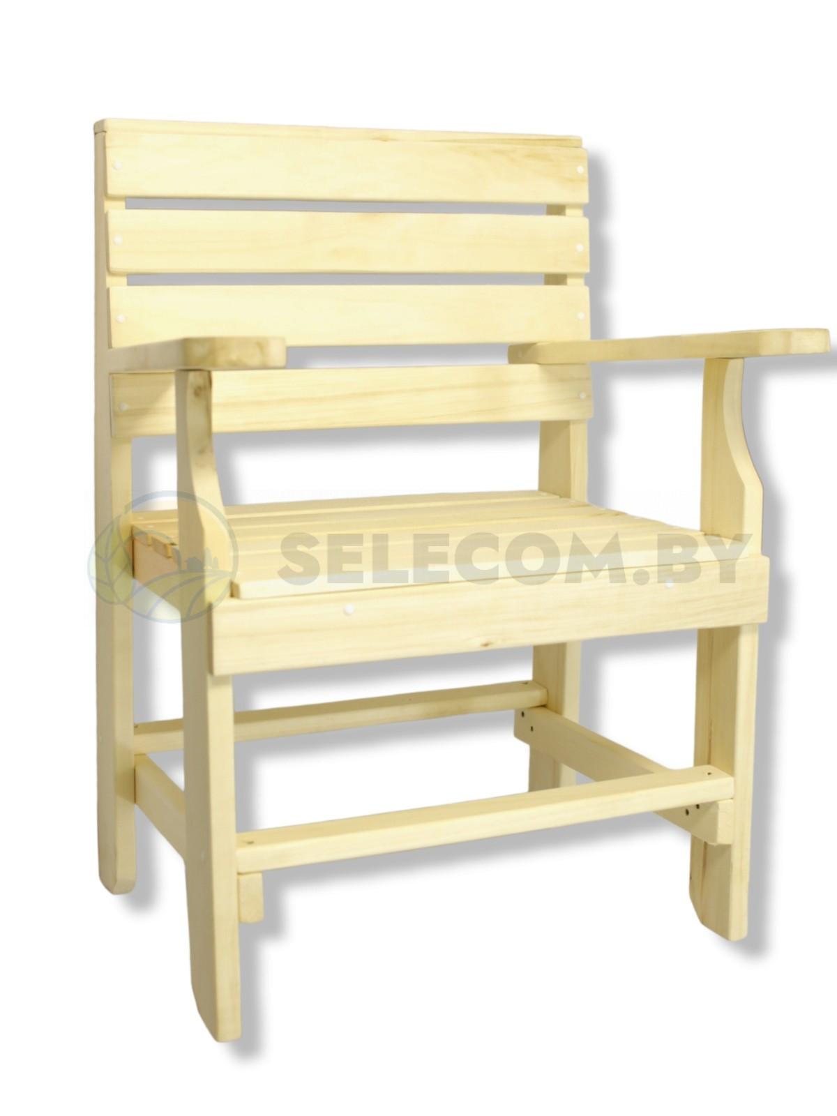 Стул-кресло простое (Осина) 17