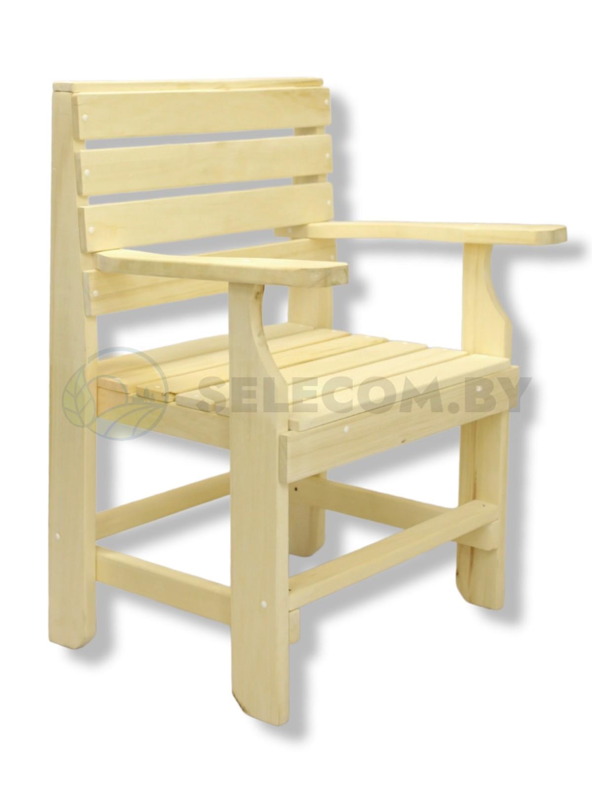 Стул-кресло простое (Осина) 18