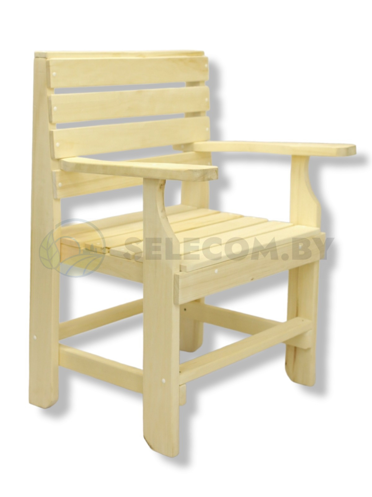 Стул-кресло простое (Осина) 19